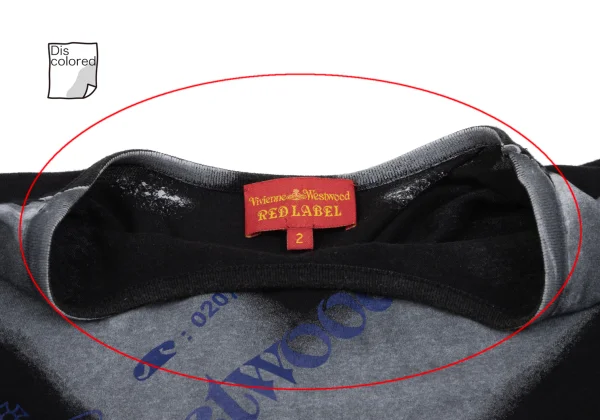 Vivienne Westwood Red Label Lettering Printed T Shirt K-163528_004