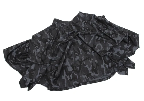A/T Poly Cotton Camouflage Tuck Skirt K-163535_008