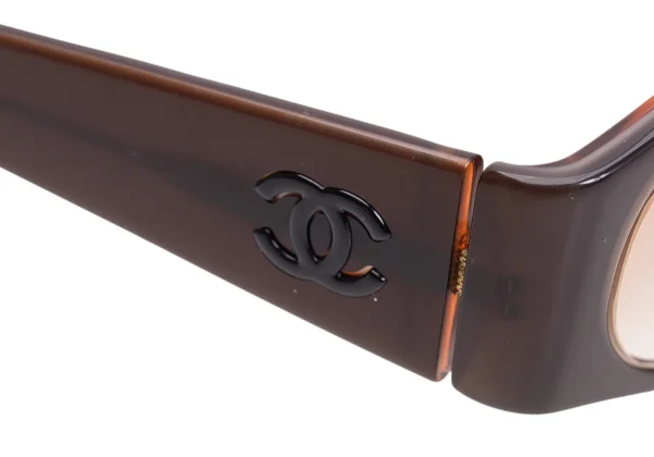 CHANEL Oval Frame Prescription Sunglasses K-163537_007