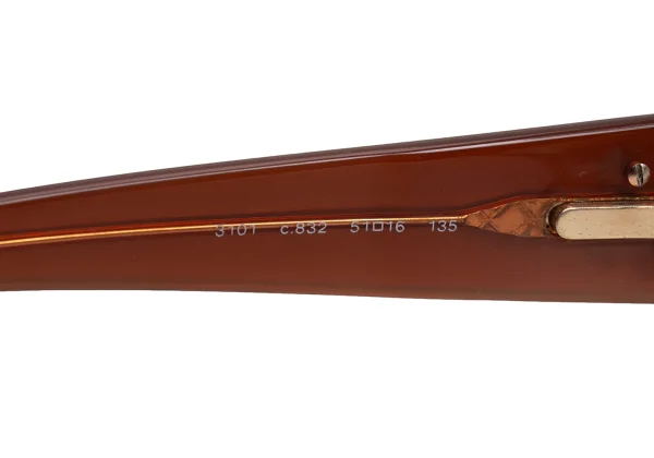 CHANEL Oval Frame Prescription Sunglasses K-163537_010