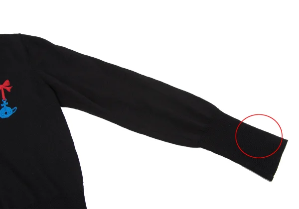 Vivienne Westwood Red Label Orb Embroidered Wool Knit Cardigan K-163538_008