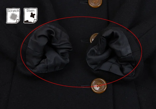 Vivienne Westwood Red Label Orb Lining Jacquard Big Collar Coat K-163539_010