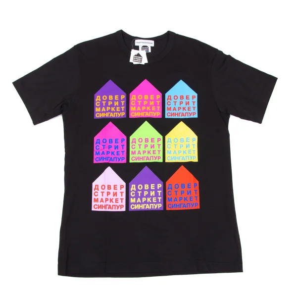 Gosha Rubchinskiy Dover Street Market Printed T Shirt Black L K-163548_001