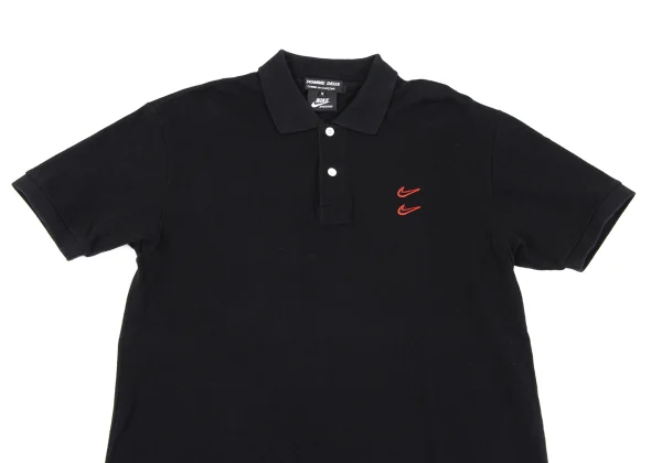COMME des GARCONS HOMME DEUX×NIKE Swoosh Embroidery Polo Shirt K-163550_002