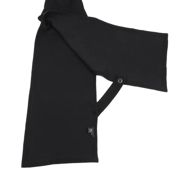 Y's Side Open Turtle Neck Knit Vest K-163552_008