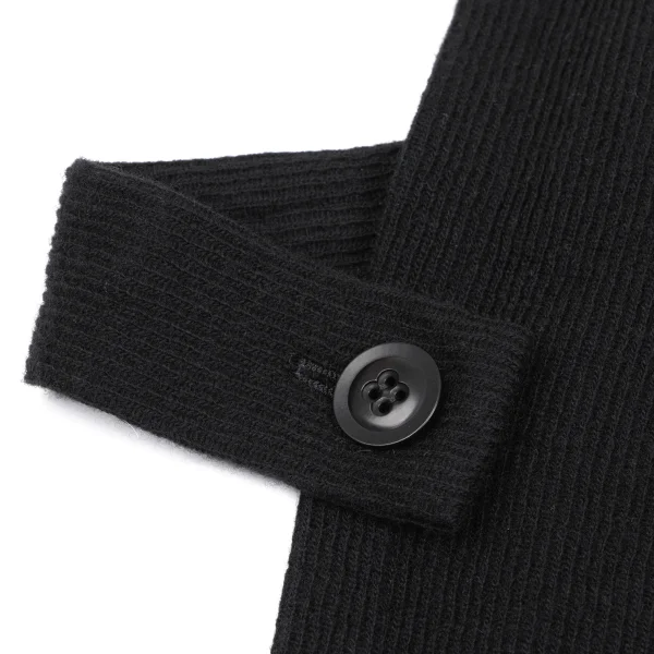 Y's Side Open Turtle Neck Knit Vest K-163552_011