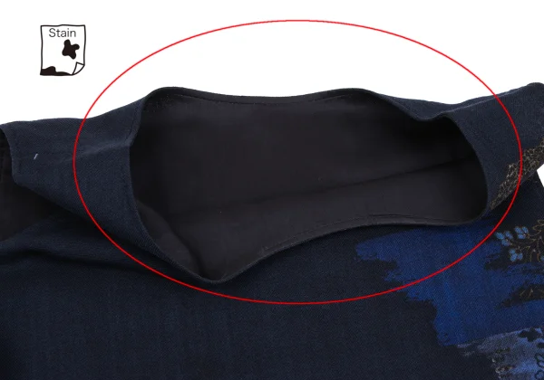 Y's Discharge Printing Sleeveless Dress K-163554_005