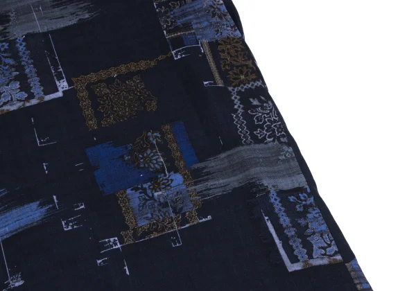 Y's Discharge Printing Sleeveless Dress K-163554_010