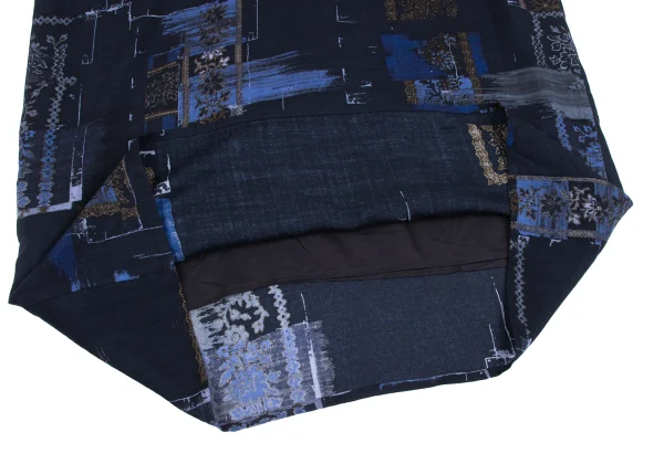 Y's Discharge Printing Sleeveless Dress K-163554_012