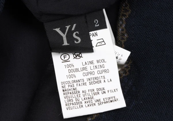 Y's Discharge Printing Sleeveless Dress K-163554_017