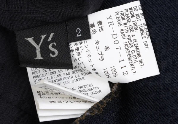 Y's Discharge Printing Sleeveless Dress K-163554_018