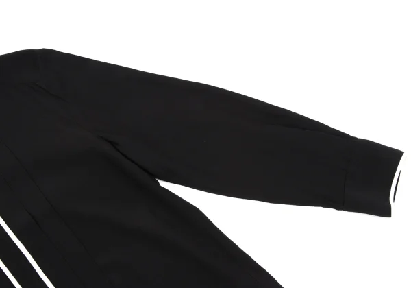 MARNI Piping Pleats Silk Blouse K-163557_005