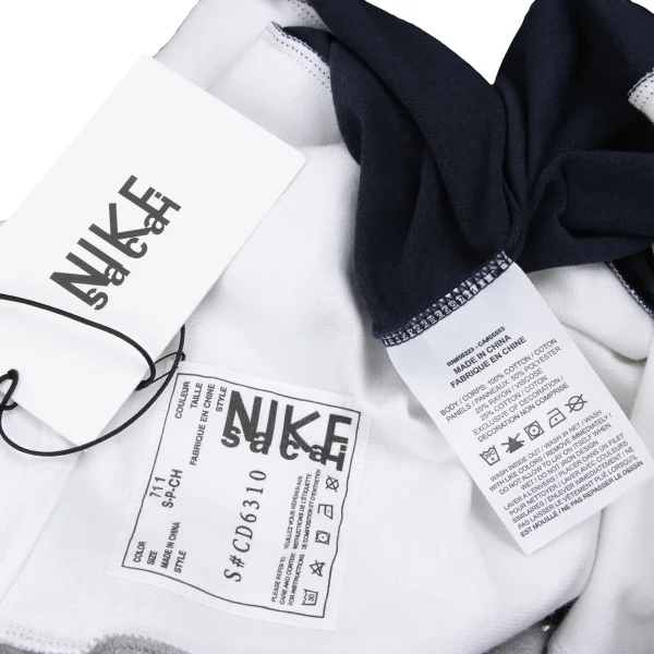 sacai×NIKE Reconstruct Printed T-shirt K-163558_011