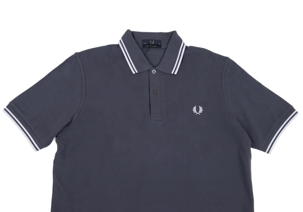 FRED PERRY M12 One Point Embroidery Pique Polo Shirt K-163560_002