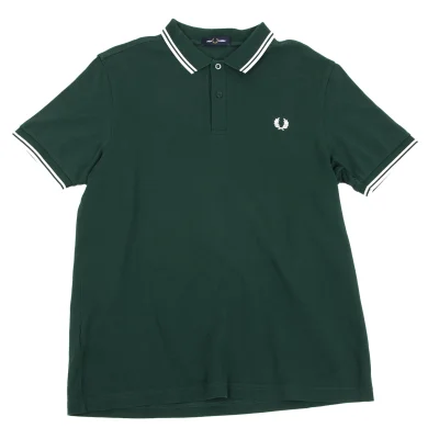 FRED PERRY One Point Embroidery Pique Polo Shirt