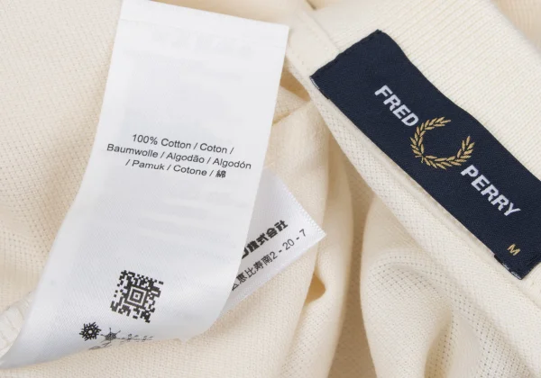 FRED PERRY One Point Embroidery Pique Polo Shirt K-163562_014