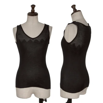 SONIA RYKIEL Woven Tank Top