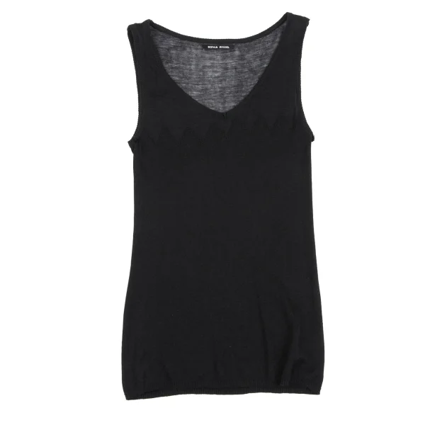 SONIA RYKIEL Woven Tank Top K-163566_002