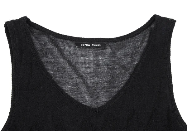 SONIA RYKIEL Woven Tank Top K-163566_005