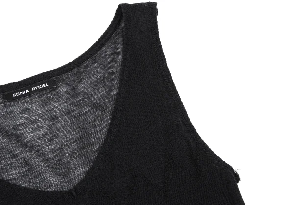 SONIA RYKIEL Woven Tank Top K-163566_006