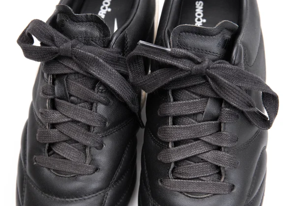 COMME des GARCONS×NIKE PREMIER BLACK Leather Sneakers K-163567_006