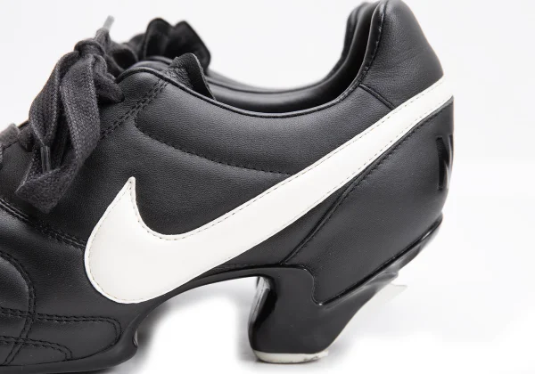 COMME des GARCONS×NIKE PREMIER BLACK Leather Sneakers K-163567_007