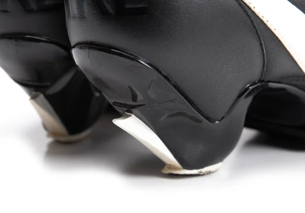 COMME des GARCONS×NIKE PREMIER BLACK Leather Sneakers K-163567_010