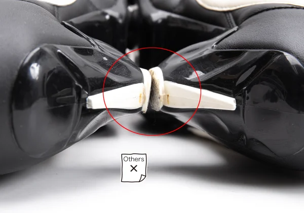 COMME des GARCONS×NIKE PREMIER BLACK Leather Sneakers K-163567_011