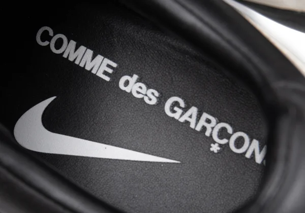 COMME des GARCONS×NIKE PREMIER BLACK Leather Sneakers K-163567_016