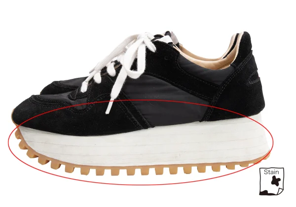 COMME des GARCONS SPALWART Suede Sneakers K-163568_007