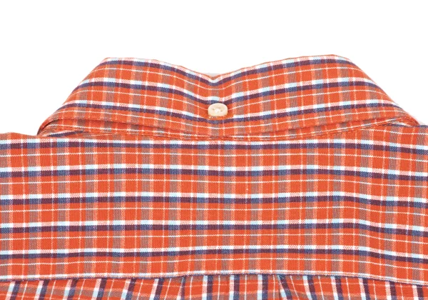 RALPH LAUREN Pony One Point Embroidery Button Down Check Short Sleeve Shirt K-163573_012