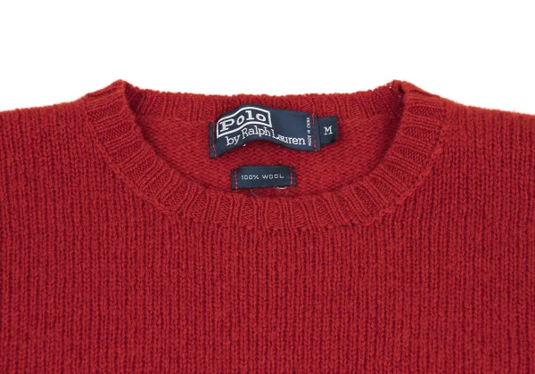 POLO by Ralph Lauren Pony One-Point Embroidery Wool Knit Sweater K-163574_003