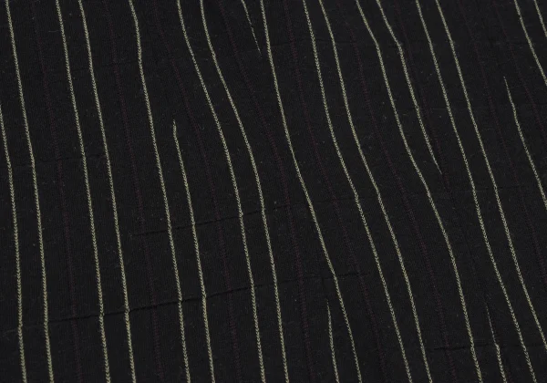 COMME des GARCONS HOMME Cotton Blend Striped Pullover Short Sleeve Shirt K-163579_007