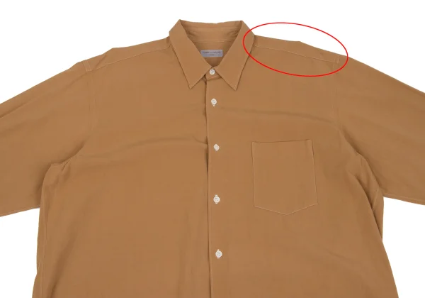 COMME des GARCONS HOMME Dyed Cotton Shirt K-163582_002