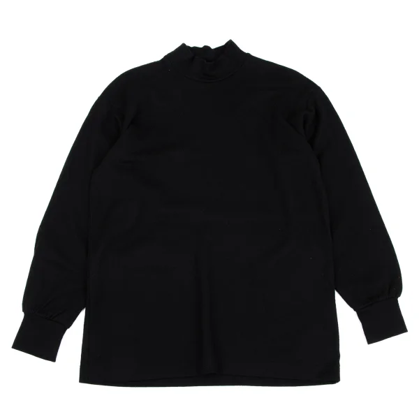 COMME des GARCONS HOMME Wool High Neck Knit Black S-M K-163583_001