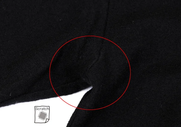 COMME des GARCONS HOMME Wool High Neck Knit K-163583_003