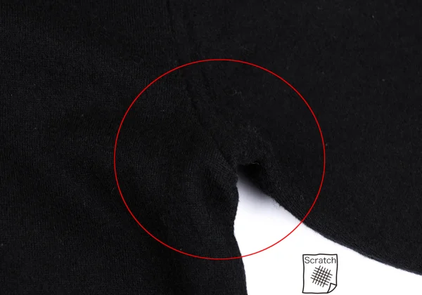 COMME des GARCONS HOMME Wool High Neck Knit K-163583_004