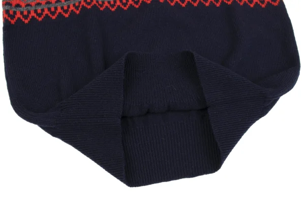 COMME des GARCONS HOMME Wool Nordic Turtleneck Knit K-163584_008