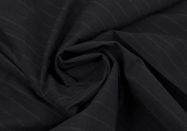 COMME des GARCONS HOMME Wool Zip Pocket Striped Tuck Pants K-163588_010