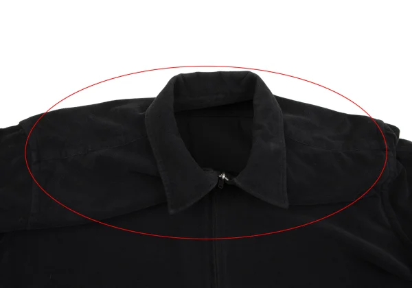 COMME des GARCONS HOMME Cotton Moleskine Reversible Blouson K-163591_005