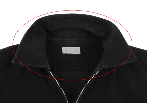 COMME des GARCONS HOMME Cotton Moleskine Reversible Blouson K-163591_009