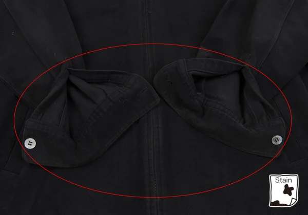 COMME des GARCONS HOMME Cotton Moleskine Reversible Blouson K-163591_013