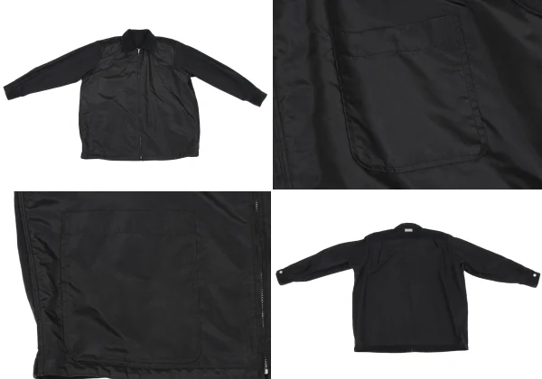 COMME des GARCONS HOMME Cotton Moleskine Reversible Blouson K-163591_015