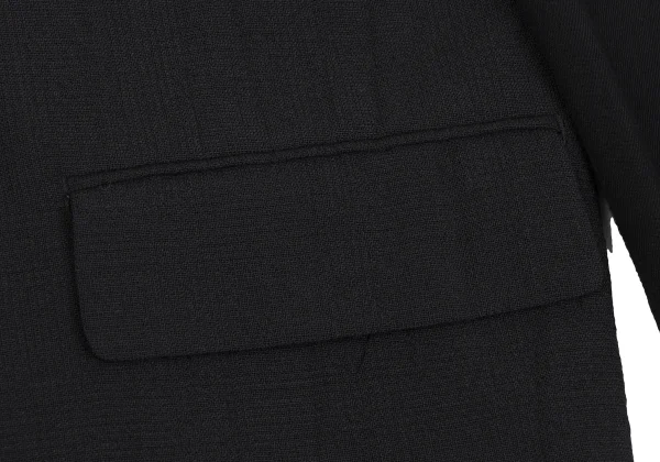 COMME des GARCONS HOMME Front Glen Check Weave Switching Jacket K-163593_012