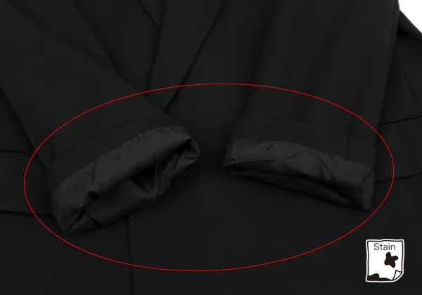 COMME des GARCONS HOMME Wool Gabardine Jacket K-163595_006