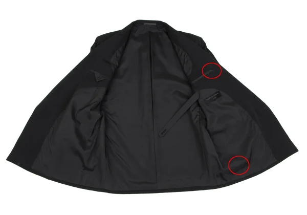 COMME des GARCONS HOMME Wool Gabardine Jacket K-163595_012