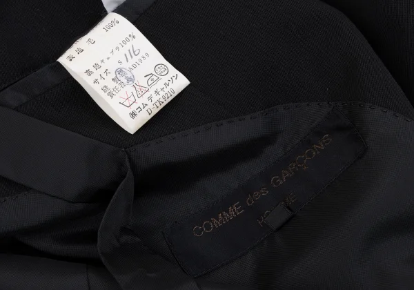 COMME des GARCONS HOMME Wool Gabardine Jacket K-163595_020