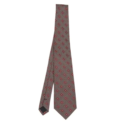 COMME des GARCONS HOMME Silk Floral Jacquard Tie