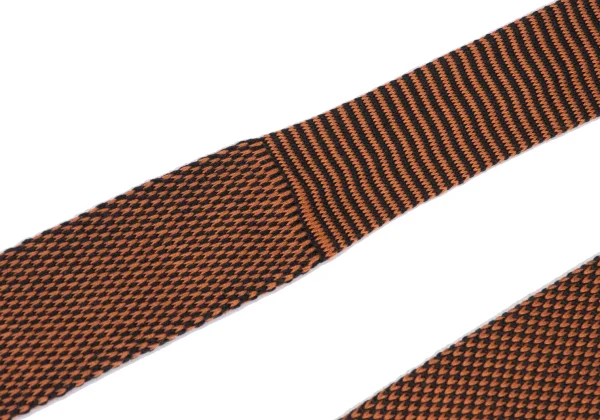 COMME des GARCONS HOMME Silk Square Silhouette Knit Tie K-163601_003