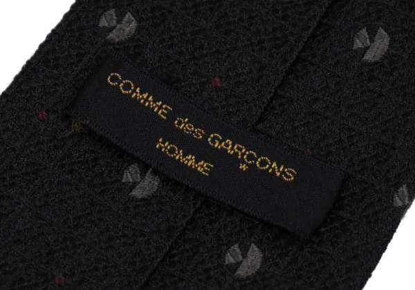 COMME des GARCONS HOMME Square Jacquard Tie K-163603_004